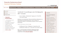 Desktop Screenshot of katalanistik.de